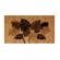 Capacho de Porta Fibra de Coco Uzoo 66 cm x 33 cm - Botanico Folhagem Marrom