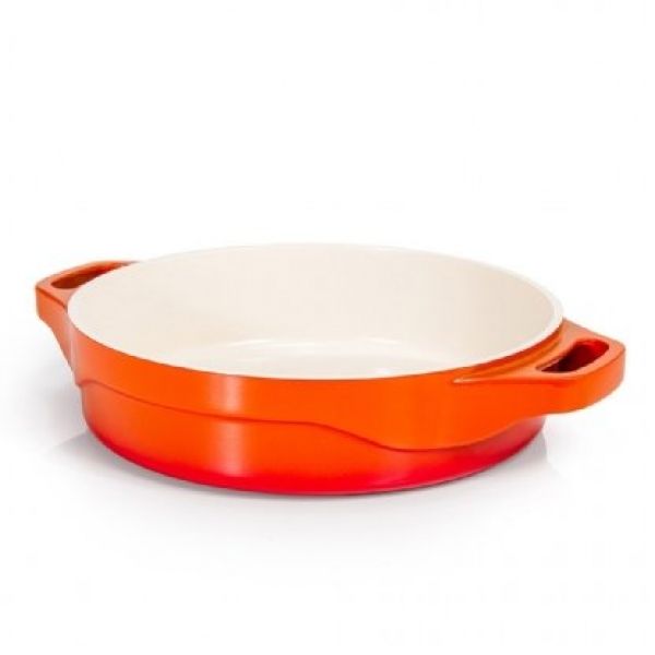 Caçarola Baixa Le Cook Premier Orange 24cm 2,4L