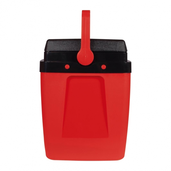 Caixa Térmica Cooler 34 Litros Mor - Vermelho Tampa Preta