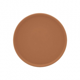 Prato Raso 26 cm Elo Redondo Oxford Avelã