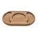 Petisqueira Tramontina Oval 3 Divisórias 240 x 150 x 18 mm