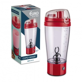 Mixer a Pilha com Copo 450 ml Euro Home Eletro