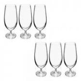 Jogo com 6 Taças p/ Cerveja Gastro 57311 Bohemia Crystalite