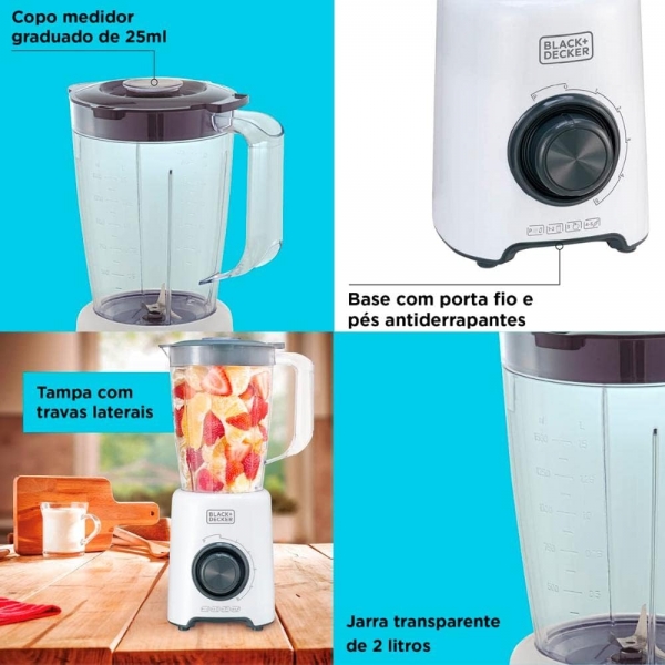 Liquidificador Black Decker Fusion Control L800-br -127V