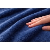 Cobertor Solteiro Kacyumara Blanket 300 Toque de Seda - Azul Escuro