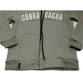 Casaco Moletom Juvenil c/ Capuz Cobra D´agua Mescla Médio - Cinza