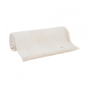 Colcha Queen Buddemeyer Medalhão com Franja