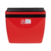 Caixa Térmica Cooler 34 Litros Mor - Vermelho Tampa Preta
