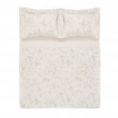 Jogo de Cama King 4 pçs Karsten 270 Fios Percal Clarice