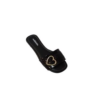 Chinelo Rasteira Molekinha Infantil em Verniz