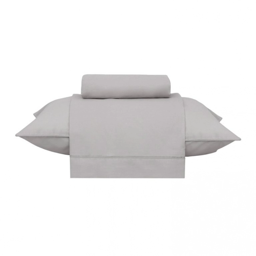 Jogo de Cama Solteiro Buddemeyer Basic Percalle 180 fios - Bege 13