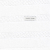 Toalha de Banho Buddemeyer Adam Jacquard Aveludada - Branco 1011