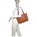 Bolsa Tote Grande Fellipe Krein Aw22 Saffiano - Caramelo