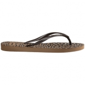 Chinelo Feminino Havaianas Slim Animals - Café