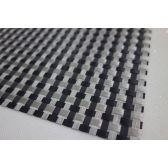 Jogo Americano 4 Peças Montevideo Niazitex - Preto