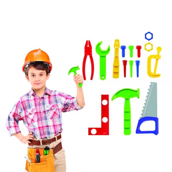 Kit de Ferramentas de Brinquedo com 16 Peças Monte Líbano