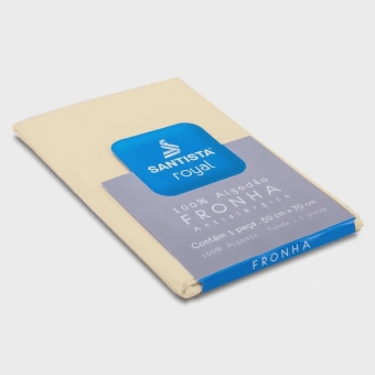 Fronha Santista Royal Antialérgica 100% Algodão 50cm x 70cm