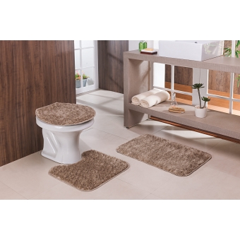 Kit Tapete de Banheiro 3 peças Oasis Classic