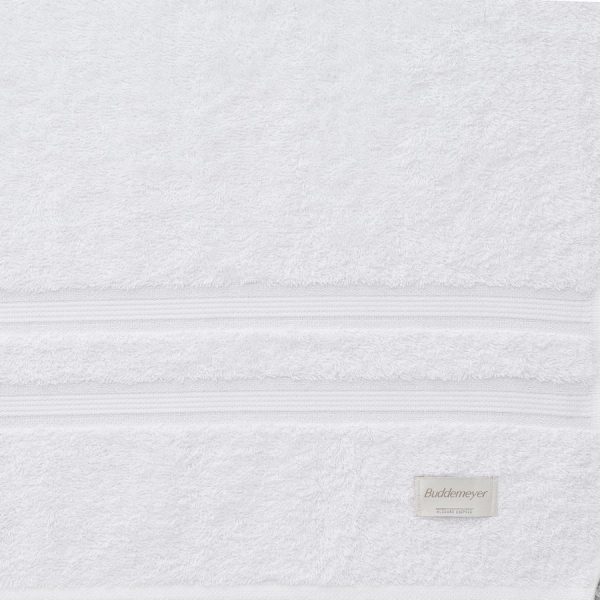 Toalha de Rosto Buddemeyer Algodão Egípcio - Branco 1011