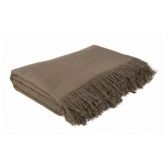 Manta Para Decoração Marrocos Dohler 1,50m x 2,10m - MARROM ESCURO