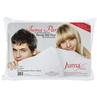 Travesseiro Juma Par Percal 200 Fios