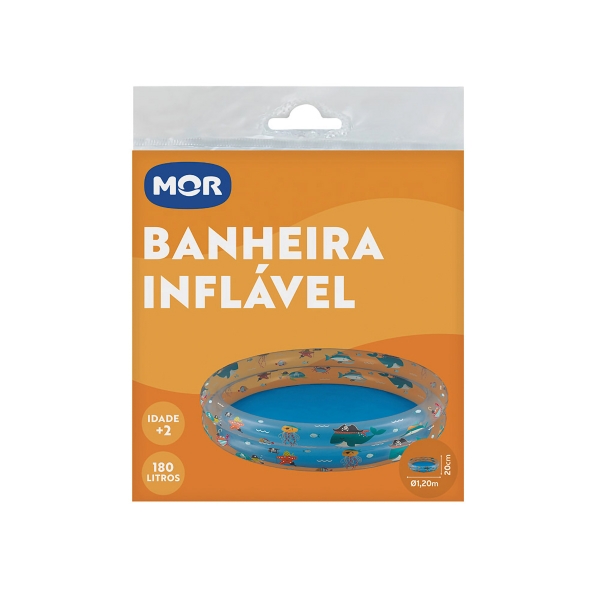 Banheira Inflável 180 Litros Mor