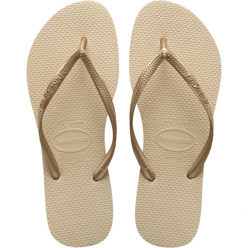 Chinelo Feminino Havaianas Slim Lisa - Areia