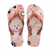 Chinelo Kids Meninas Havaianas Top Pets - Rosa
