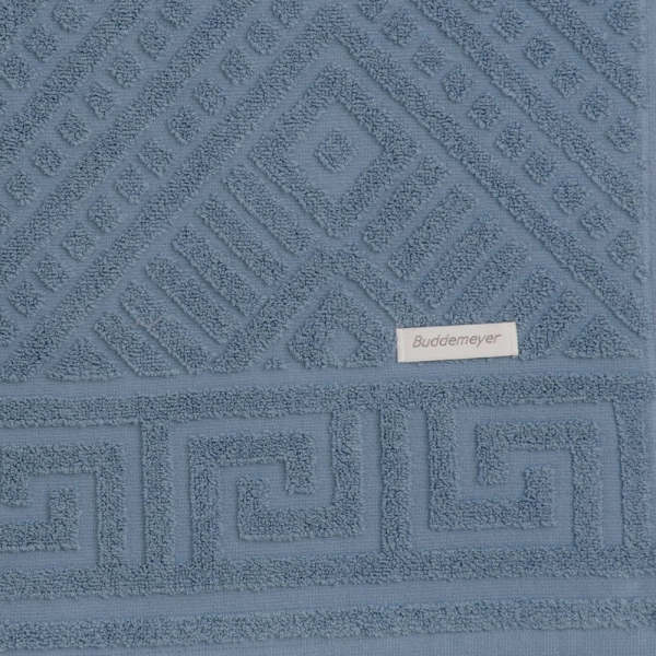Toalha de Rosto Buddemeyer Olimpo Jacquard Extra Soft 100% Algodão - Azul 1495