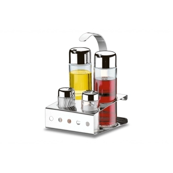Galheteiro Inox Parma Brinox 5 peças