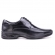 Sapato Masculino Casual Jota Pe 3D Vision em Couro - Preto