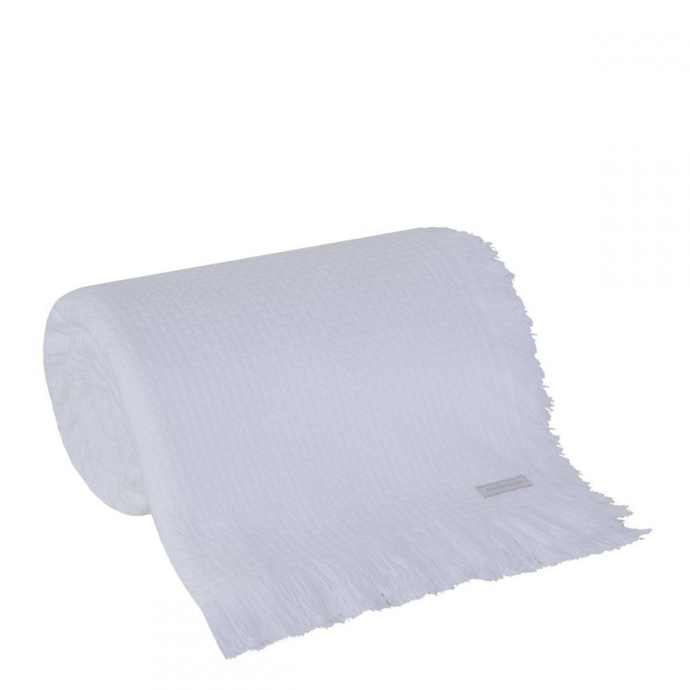 Colcha King Buddemeyer In Design com Franja - Branco - 1011