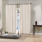 Cortina Blackout 2,6 x 1,7 m Bella Janela Pratika Lisa Slim - Areia