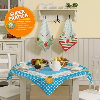 Toalha de Mesa Topper Mila Lepper