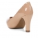 Sapato Feminino de Salto Verniz Vizzano - Bege