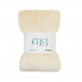 Roupão Kids com Capuz Appel Microfibra Flannel - Areia