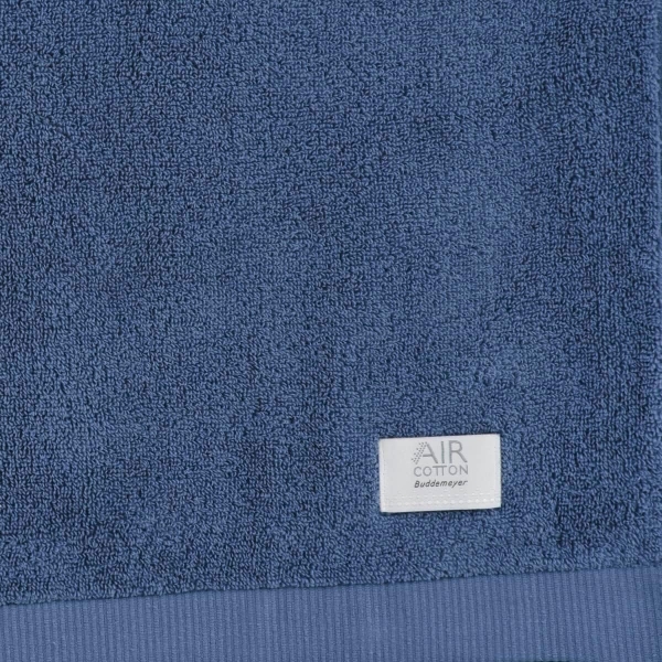 Toalha de Rosto Buddemeyer Dual Air Cotton 100% Algodão - Azul 1676