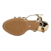 Sandália Feminina Vizzano Salto Fino - Durado/Bege 435