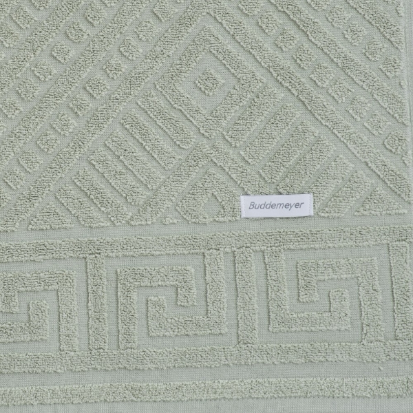 Toalha de Rosto Buddemeyer Olimpo Jacquard Extra Soft 100% Algodão - Verde 1066