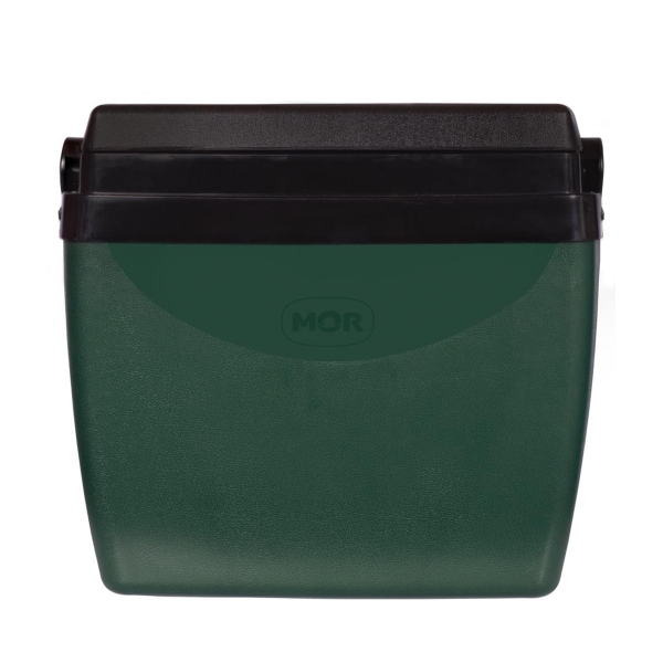Caixa Térmica Cooler 26 Litros Mor - Verde Tampa Preta