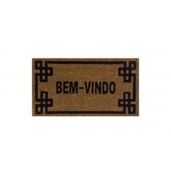 Capacho de Porta Fibra de Coco Uzoo 66 cm x 33 cm