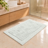 Tapete p/ Casa 48 x 80cm Allure Buddemeyer 100% Algodão - Verde Misty 1184