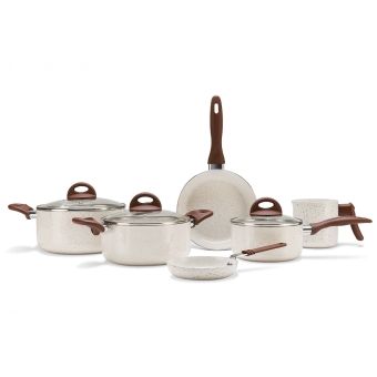 Jogo de Panelas 6 Peças Brinox Ceramic Life Smart Plus