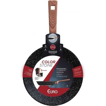 Frigideira com Alumínio Antiaderente Euro Home Color Stone