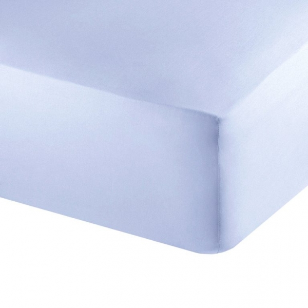 Lençol c/ Elástico Solteiro Buddemeyer Basic Percalle 180 Fios - Azul 023