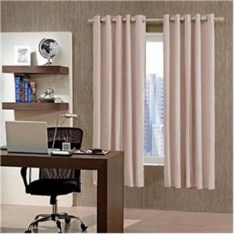Cortina Blackout 3,0 x 1,7 m Bella Janela Pratika Lisa Cromo