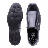 Sapato Masculino Casual Jota Pe 3D Vision em Couro - Preto