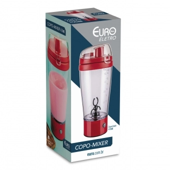 Mixer a Pilha com Copo 450 ml Euro Home Eletro