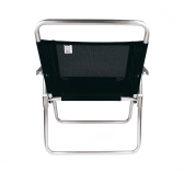 Cadeira de Praia Reforçada Oversize Preta