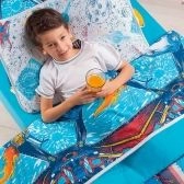 Kit Cobre Leito Solteiro em Malha 100% Algodão Space Vivaldi